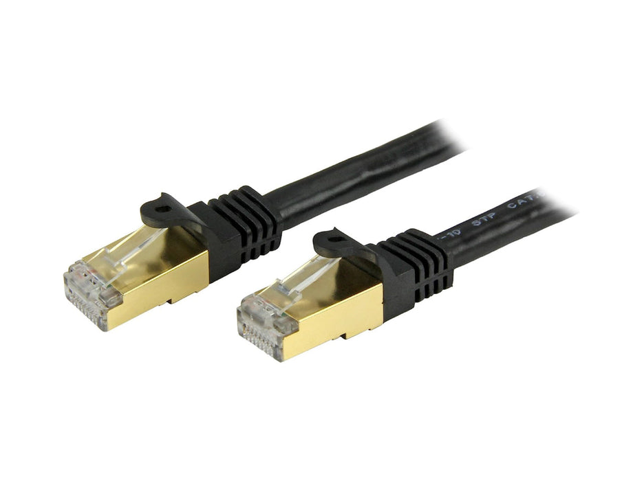 StarTech Cat6A Ethernet Network STP Patch Cable (6ft)