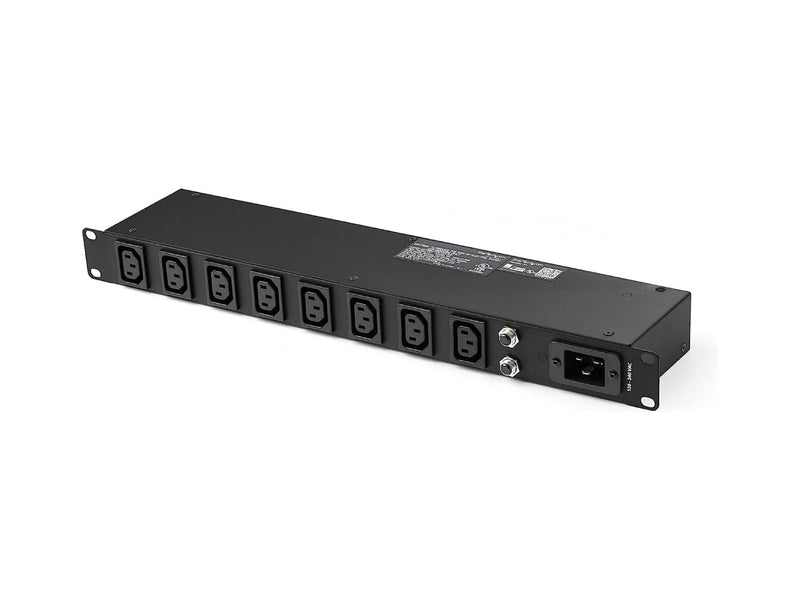 StarTech 8-Port Rack Mount Power Distribution Unit (PDU), 12 Outlets, 1U, 16A