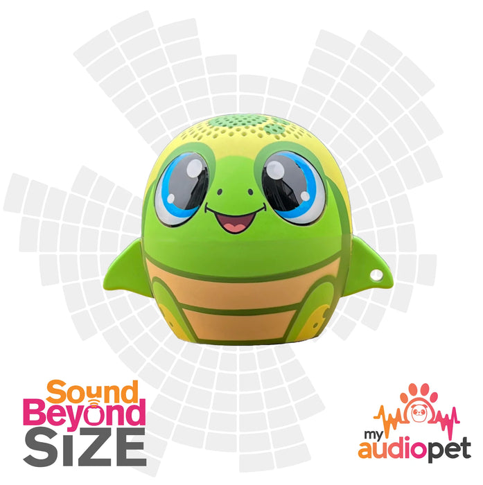 My Audio Pet Turtle - Tom Tom Turtle Ultra Mini Portable Bluetooth Speaker
