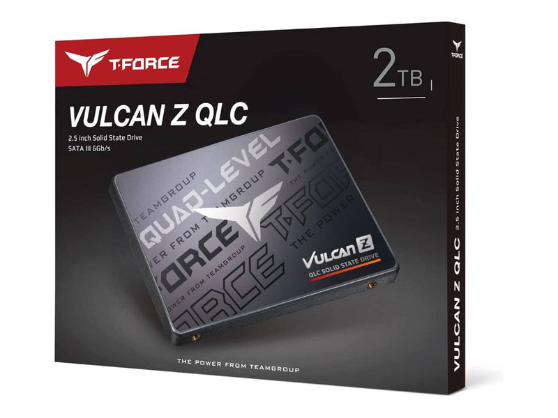 TeamGroup T-Force Vulcan Z 1TB/2TB 2.5" SATA III Solid State Drive (SSD)