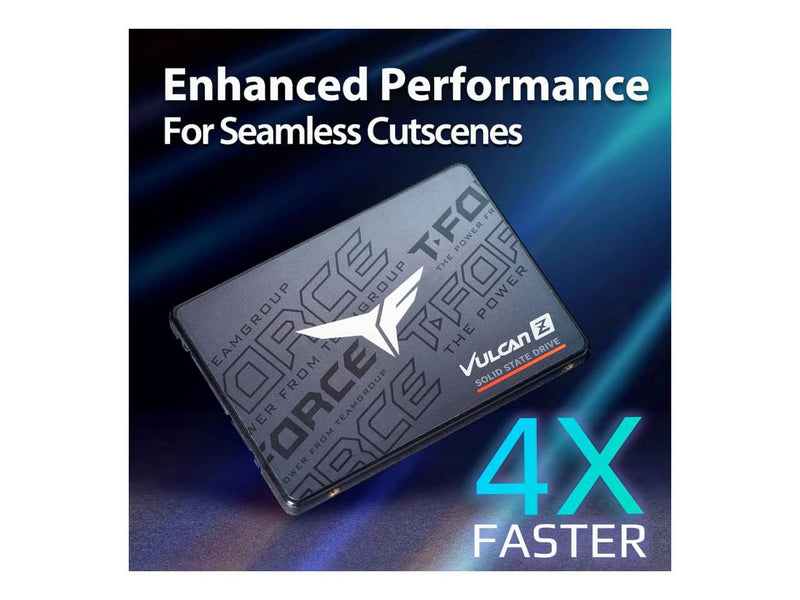 TeamGroup T-Force Vulcan Z 1TB/2TB 2.5" SATA III Solid State Drive (SSD)