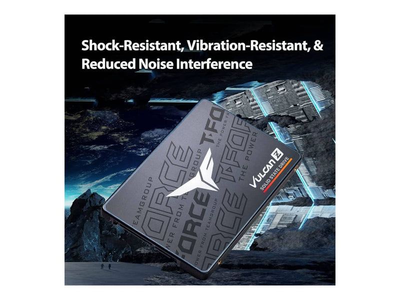 TeamGroup T-Force Vulcan Z 1TB/2TB 2.5" SATA III Solid State Drive (SSD)
