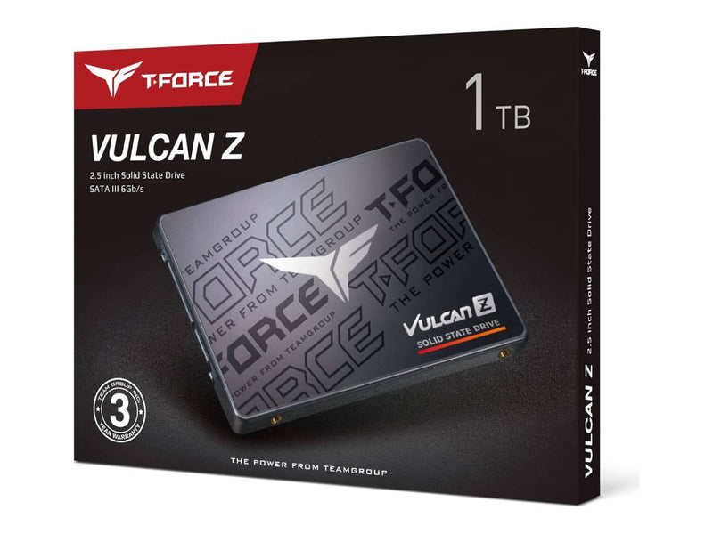 TeamGroup T-Force Vulcan Z 1TB/2TB 2.5" SATA III Solid State Drive (SSD)