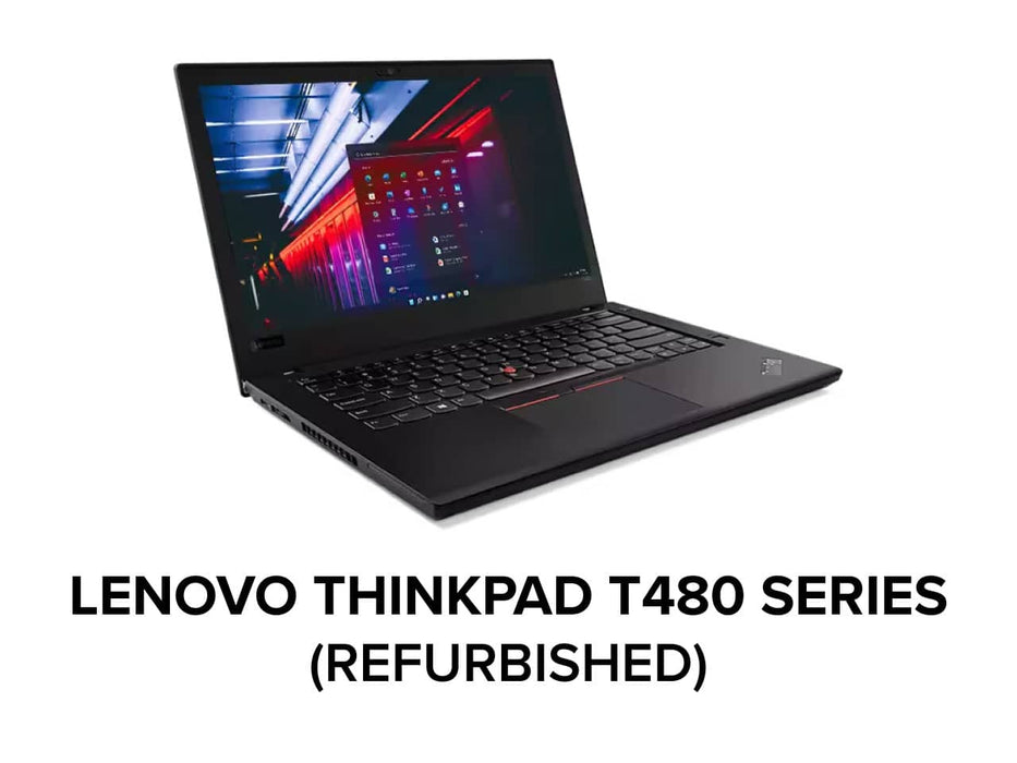 Lenovo ThinkPad T480 Business Laptop (Refurbished), Intel Core i5, 8GB RAM, 256GB SSD, Windows 11