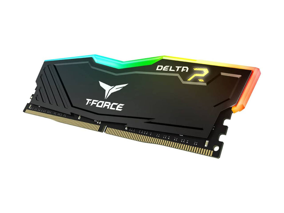 TeamGroup T-Force Delta RGB 16GB (2 x 8GB) DDR4-3600 Desktop Memory (TF3D416G3600HC18JDC01)