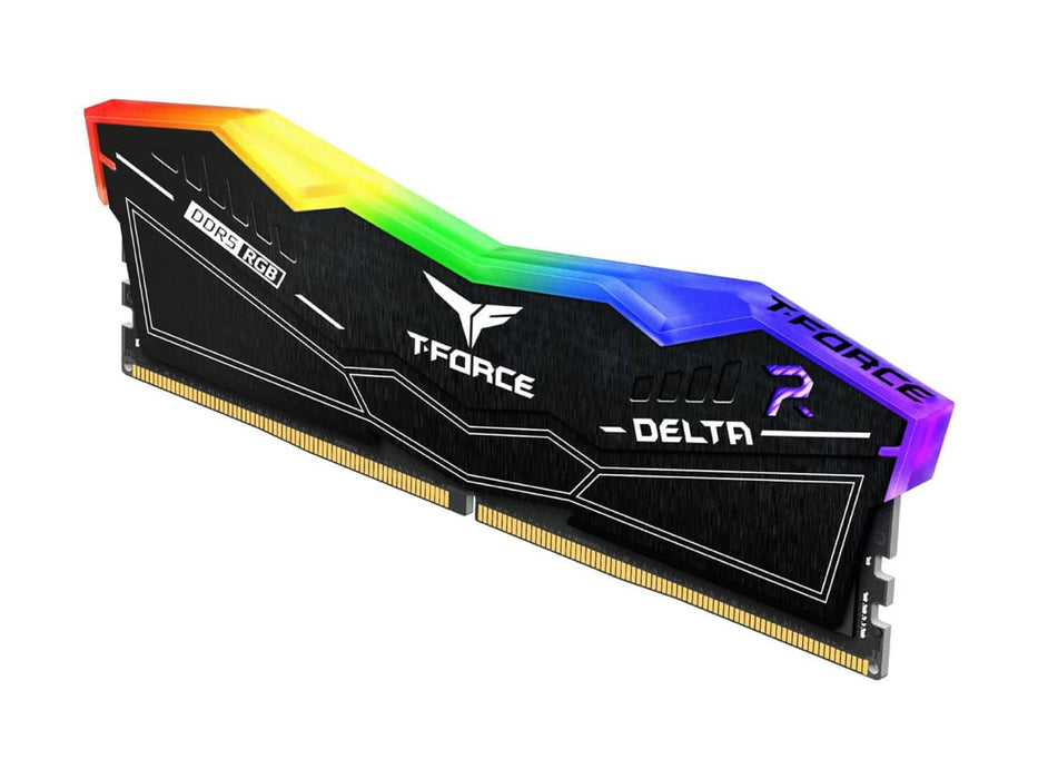 TeamGroup T-Force Delta RGB 32GB (2 x 16GB) DDR5-6000 Desktop Memory (FF3D532G6000HC38ADC01)
