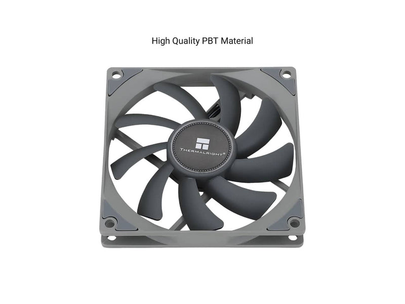 Thermalright Ultra Thin 90MM PWM CPU Cooler and Case Fan, 2700RPM, 4pin PWM, Black (TL-9015)