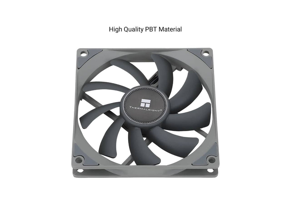 Thermalright Ultra Thin 90MM PWM CPU Cooler and Case Fan, 2700RPM, 4pin PWM, Black (TL-9015)