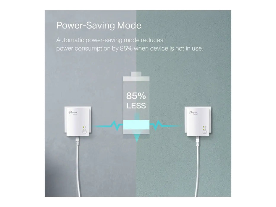 TP-Link Powerline Ethernet Adapter Starter Kit, AV1000 Gigabit Port, Ethernet Over Power (TL-PA7017 KIT)