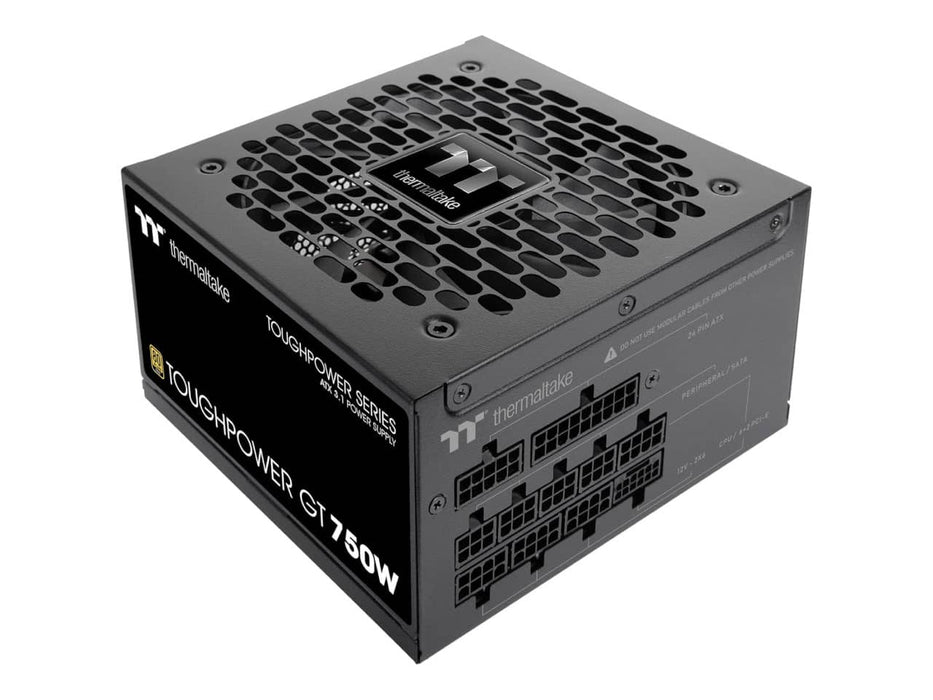 Thermaltake Toughpower GT 750W Power Supply (750W, 80 Plus Gold, Fully Modular) - PS-TPT-0750FNFAGU-3