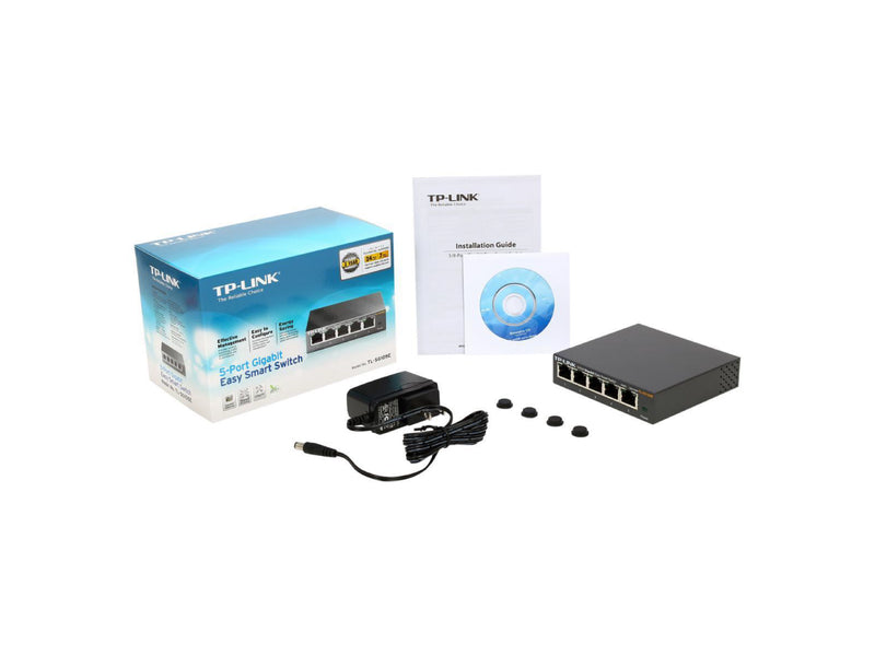 TP-Link 5-Port Gigabit Easy Smart Switch (TL-SG105E)