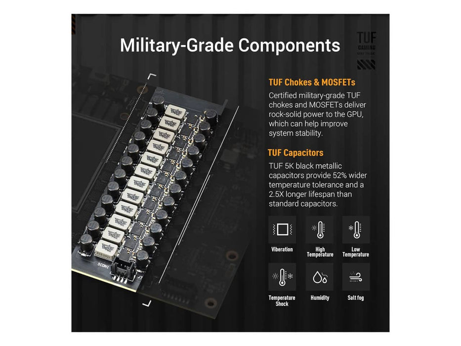 ASUS TUF Gaming GeForce RTX 5090 32GB OC Edition Graphics Card, 32GB GDDR7