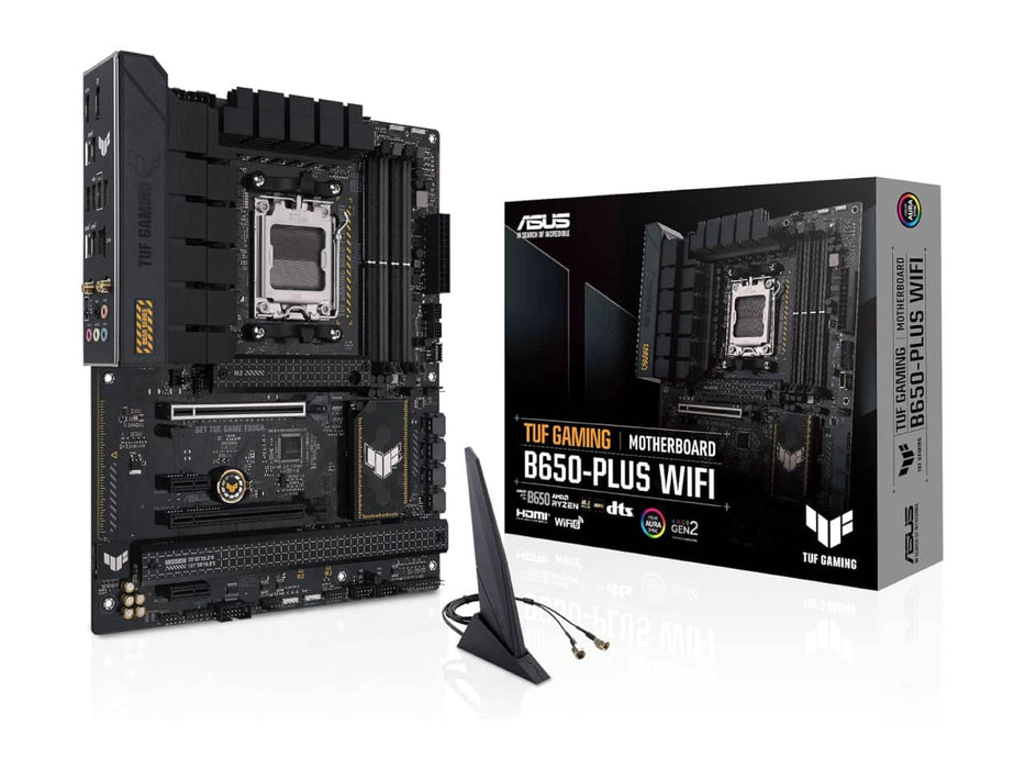 ASUS TUF Gaming B650-Plus WiFi AMD ATX Motherboard, AMD AM5, DDR5, PCIe 5.0, WiFi 6