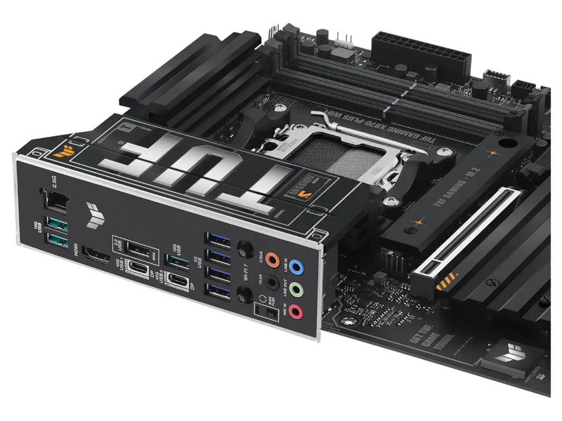 ASUS TUF Gaming X870-Plus WiFi ATX Motherboard, AMD AM5 Socket, ATX, Wi-Fi 7, DDR5