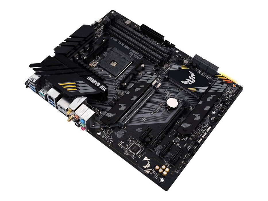 ASUS TUF Gaming B550-Plus WiFi II Motherboard, AMD AM4 Socket, ATX, WiFi 6