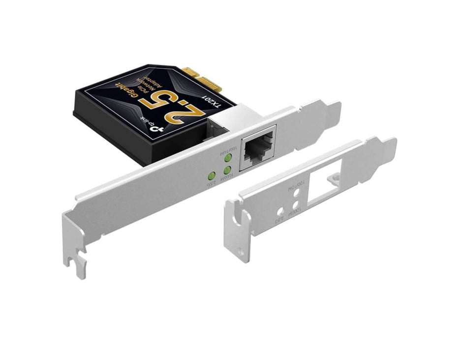 TP-Link 2.5GB PCIe Network Adapter Card (TX201), PCIe to 2.5 Gigabit Ethernet Network Adapter