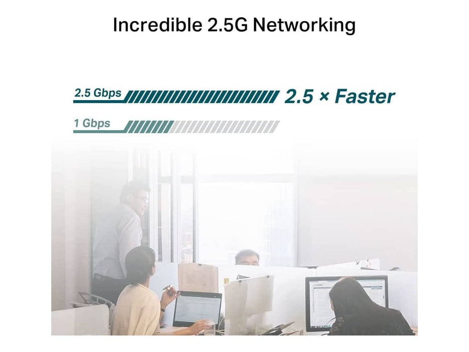 TP-Link 2.5GB PCIe Network Adapter Card (TX201), PCIe to 2.5 Gigabit Ethernet Network Adapter