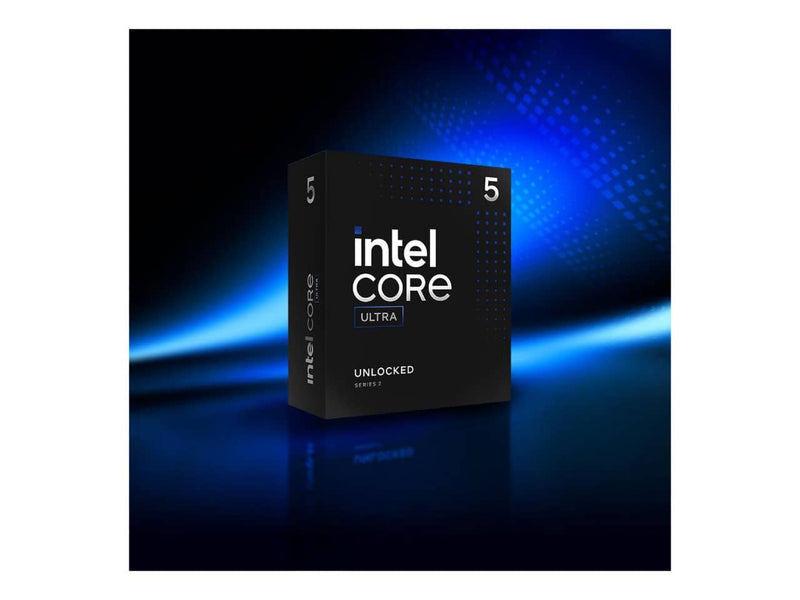 Intel Core Ultra 5 245K, LGA 1851 Socket, Core Ultra 5 (Series 2), Arrow Lake 14-Core (6P+8E) Desktop Processor