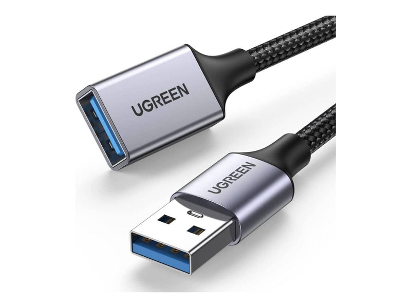 UGreen USB-A Male to USB-A Female USB Extension Cable, Nylon Braided, 6.6FT