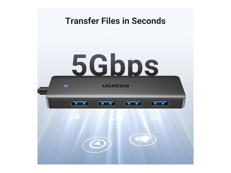 UGreen USB HUB, USB 3.0, USB-A to 4-Port