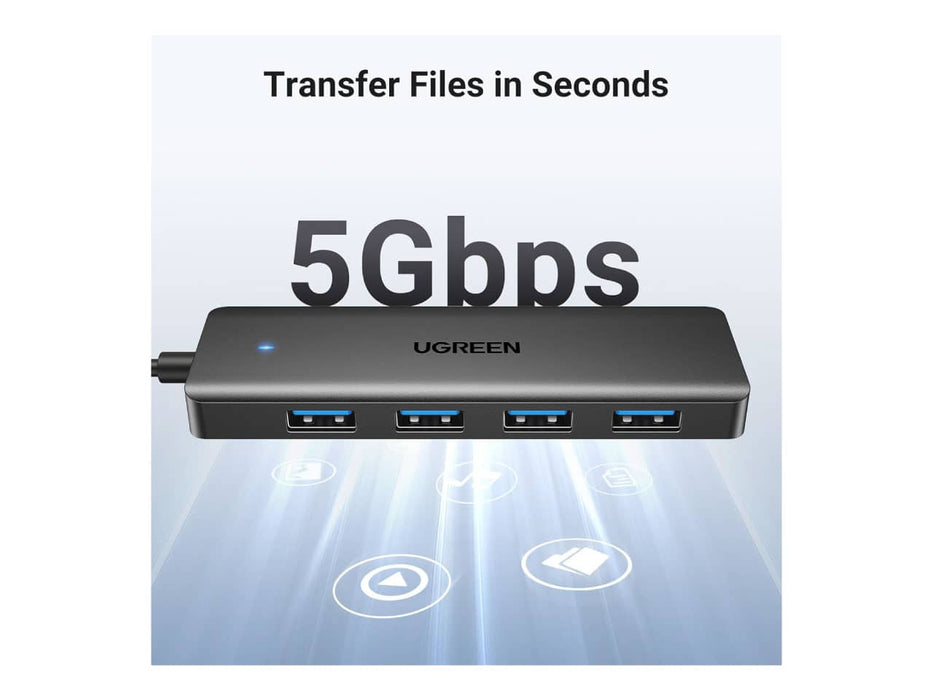 UGreen USB HUB, USB 3.0, USB-A to 4-Port