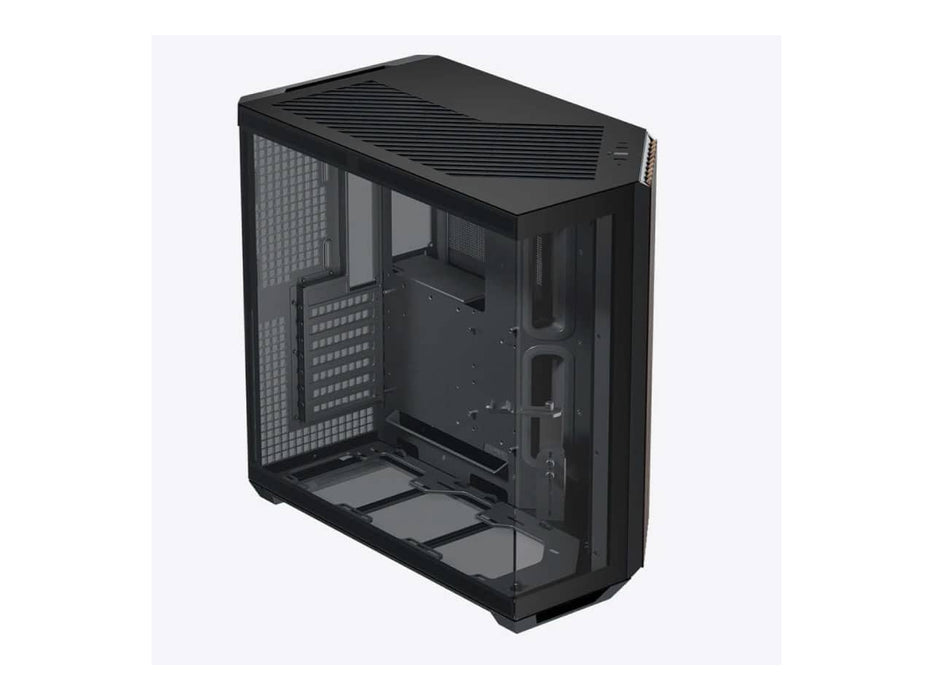 APNX V1-W ATX Mid Tower Computer Case, Angular Intake, Black (V1-W-BK-V1)