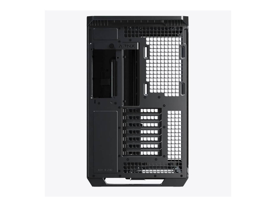 APNX V1-W ATX Mid Tower Computer Case, Angular Intake, Black (V1-W-BK-V1)