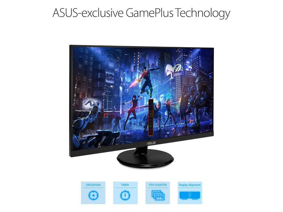 ASUS 27" FHD 1080p Eye Care Monitor, 27-inch, FHD (1920x1080), 75Hz, 5ms, IPS (VA27DQ)