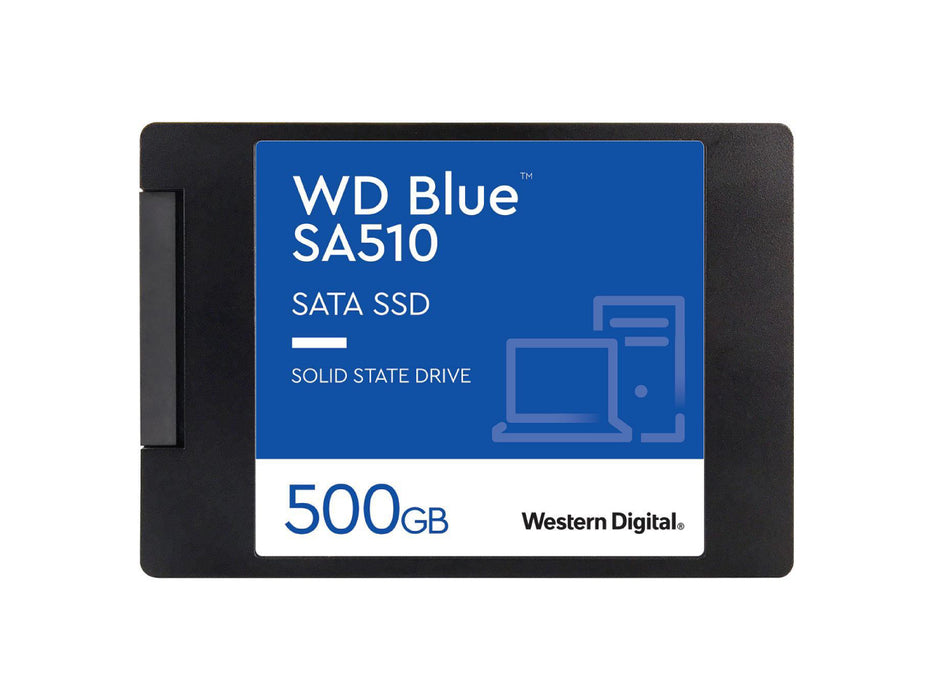 WD Blue SA510 500GB 2.5" SATA III Solid State Drive (SSD) - WDS500G3B0A