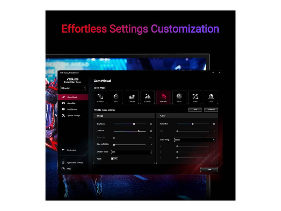 ASUS ROG Strix XG27ACMG 27" QHD USB Type-C HDR Gaming Monitor, 27-inch, QHD (2560x1440), 270Hz, 1ms, Fast IPS, G-sync compatible