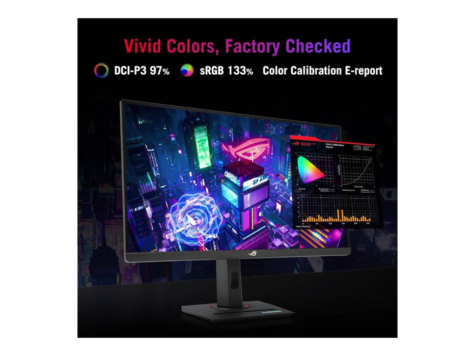 ASUS ROG Strix XG27ACS 27" QHD Gaming Monitor, 27-inch, QHD (2560x1440), 180Hz, 1ms, Fast IPS
