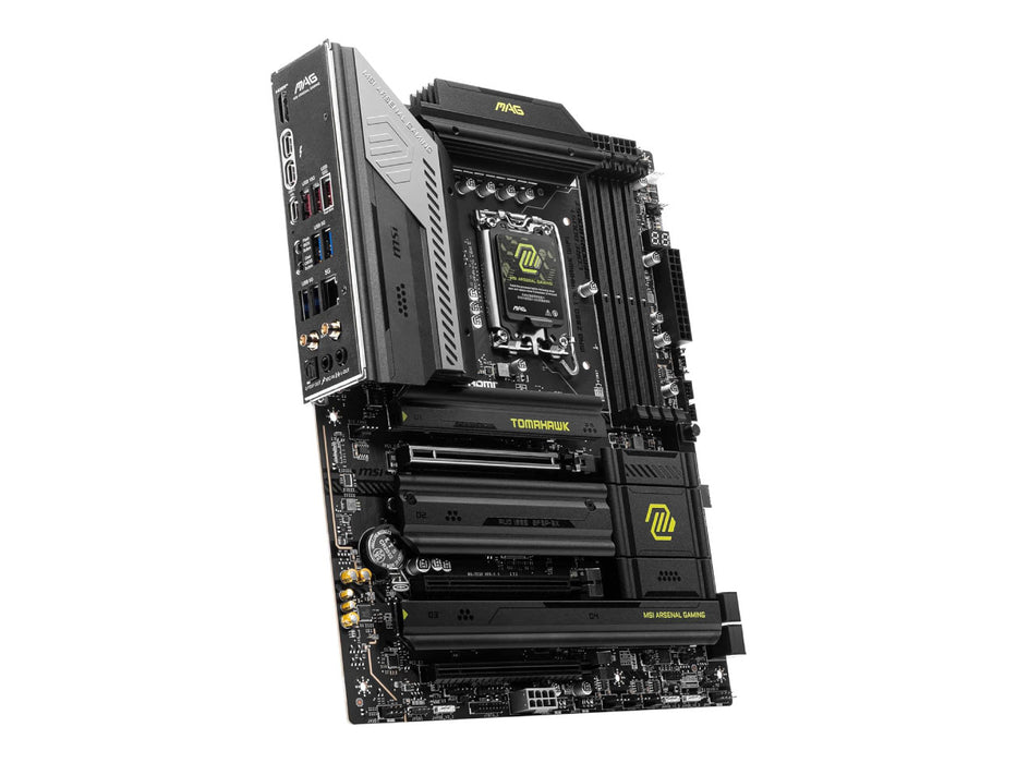 MSI MAG Z890 Tomahawk Wi-Fi Gaming Motherboard, Intel LGA 1851, DDR5, PCIe 5.0, Bluetooth 5.4, WiFi 7