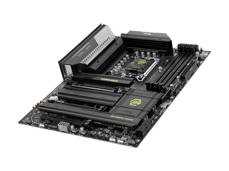 MSI MAG Z890 Tomahawk Wi-Fi Gaming Motherboard, Intel LGA 1851, DDR5, PCIe 5.0, Bluetooth 5.4, WiFi 7