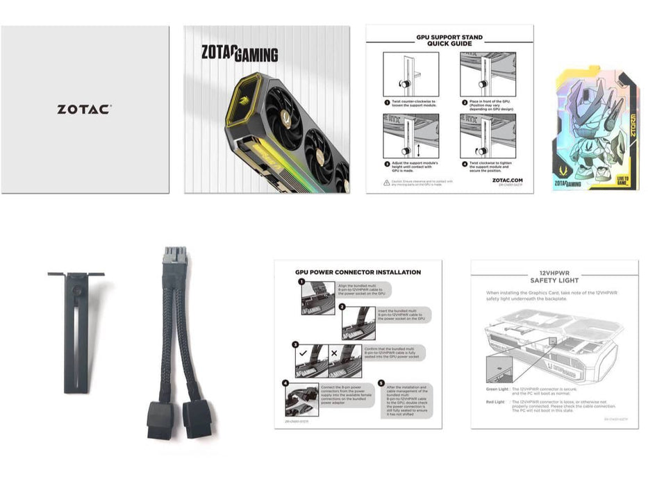 ZOTAC Gaming GeForce RTX 5070 Solid OC Edition Graphics Card, 12GB GDDR7, (ZT-B50700J-10P)