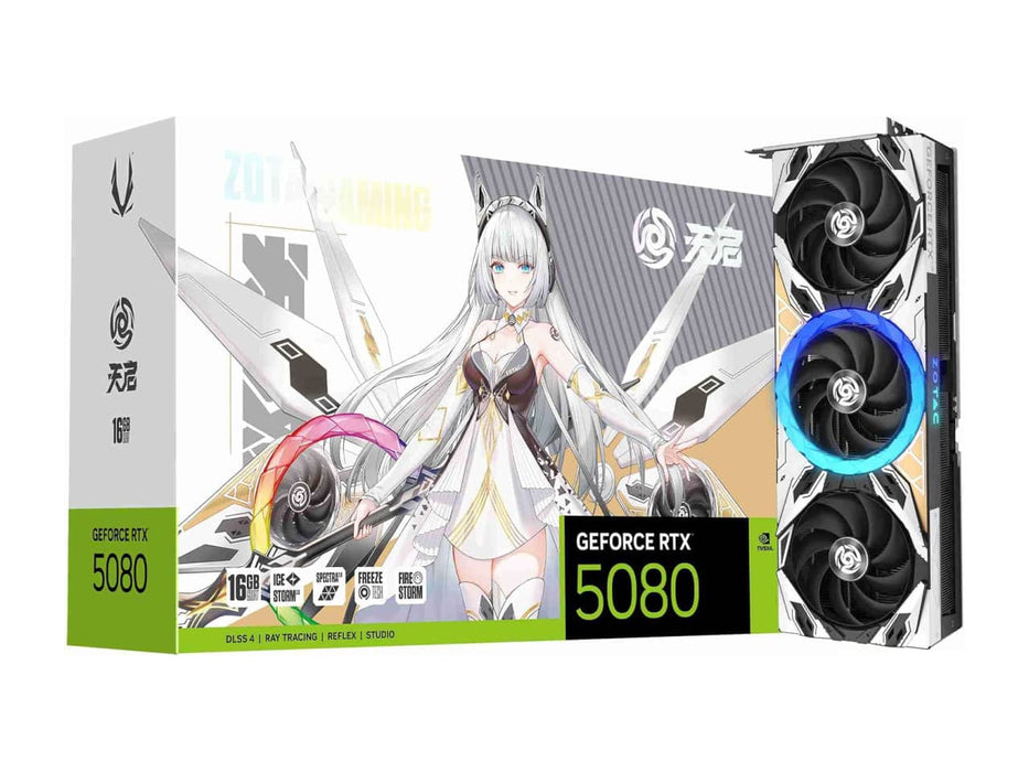 ZOTAC Gaming GeForce RTX 5080 Apocalypse OC 16GB Graphics Card, 16GB GDDR7, PCIe 5.0 (ZT-B50800C-10P)