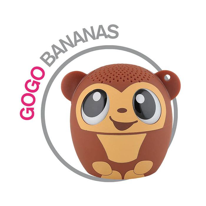 My Audio Pet Monkey - GoGo Bananas Ultra Mini Portable Bluetooth Speaker