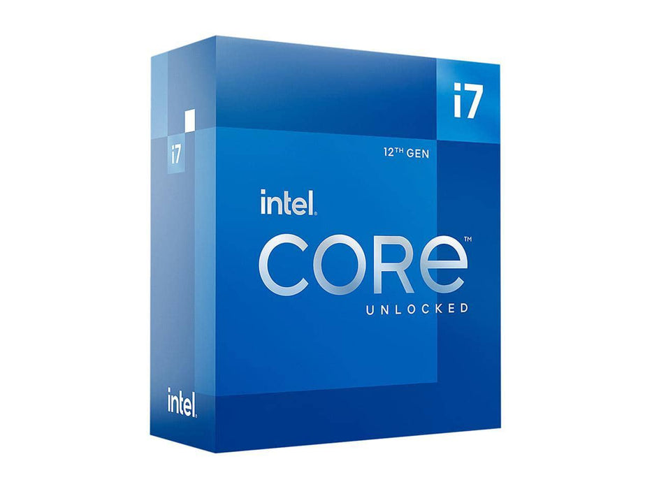 Intel Core i7-12700, LGA 1700 Socket, 12th Gen i7, Desktop Processor