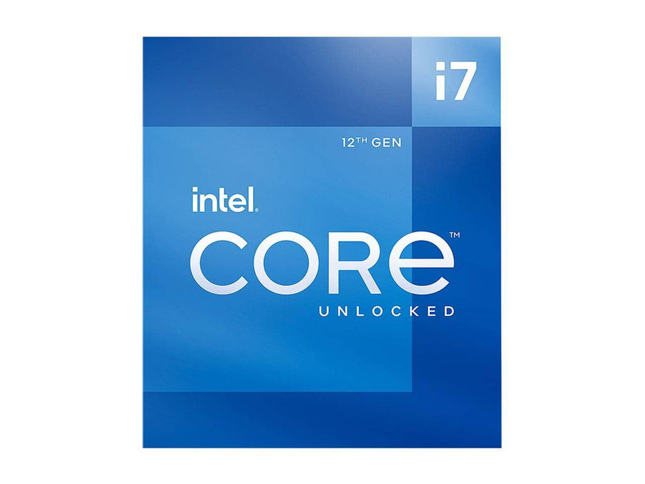 Intel Core i7-12700, LGA 1700 Socket, 12th Gen i7, Desktop Processor