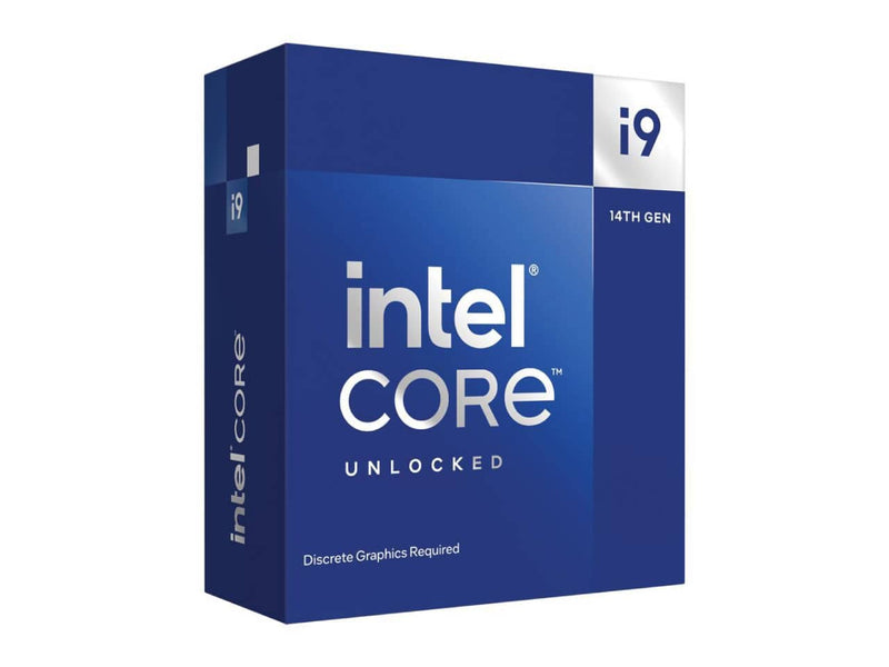 Intel Core i9-14900KF, LGA 1700 Socket, 14th Gen i9, 24-Core, Desktop Processor