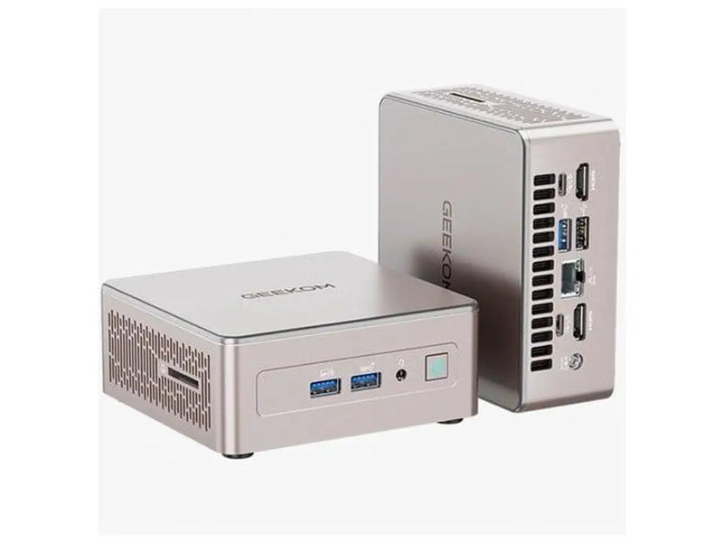 Geekom A5 Pro Mini PC, AMD Ryzen 7 7730U, 16GB RAM, 512GB SSD, AMD Radeon Graphics, Windows 11 Pro, Wi-Fi, Bluetooth