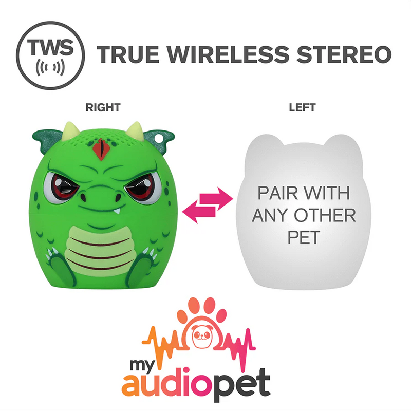 My Audio Pet Dragon - Scales Ultra Mini Portable Bluetooth Speaker